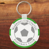 あなたのサッカークラブ名キーチェーン キーホルダー (裏面)