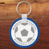あなたのサッカークラブ名キーチェーン キーホルダー (正面)