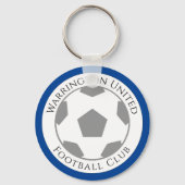 あなたのサッカークラブ名キーチェーン キーホルダー (裏面)