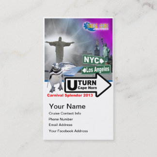 あなたのサリーをペンギンCCの巡航カードカスタマイズ 名刺
