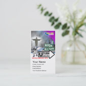 あなたのサリーをペンギンCCの巡航カードカスタマイズ 名刺 (スタンド正面)