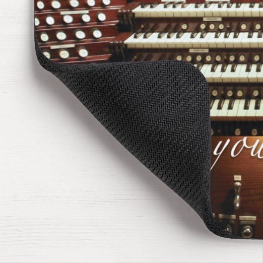 あなたのサービスマウスパッドのオルガン奏者 マウスパッド (コーナー)