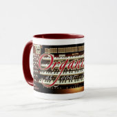 あなたのサービスマグのオルガン奏者-赤 マグカップ (正面左)