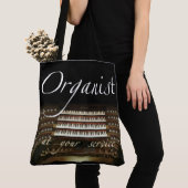 あなたのサービス大きいトートのオルガン奏者 トートバッグ (クローズアップ)