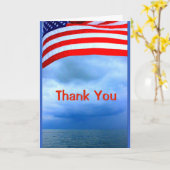 あなたのサービス軍隊を感謝していしていますありがとう カード (黄色い花)