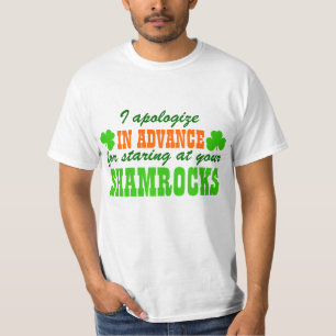 あなたのシャムロックを凝視 Tシャツ