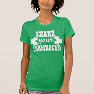あなたのシャムロックを揺すって下さい Tシャツ
