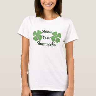 あなたのシャムロックを揺すって下さい Tシャツ
