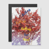 あなたのショットを誰にでも磁気グリーティングカードに撃つ (正面/裏面)