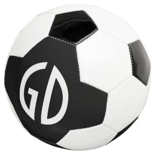 あなたのシンプルなモノグラムのアイデア 1 サッカーボール