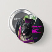 あなたのシートベルトを留めて下さい 缶バッジ (正面&裏面)