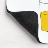 あなたのジュースShelbyを飲んで下さい マウスパッド (コーナー)