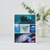 あなたのスキューバダイビングスキューバダイビング写真はがき ポストカード (スタンド正面)