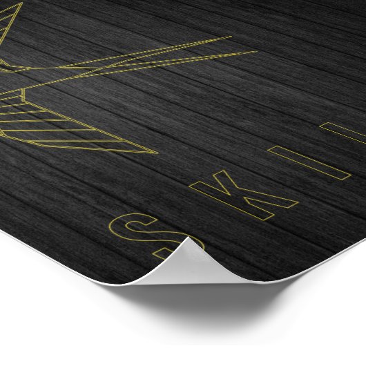 あなたのスキルを意欲を起こ向上させるための確認ポスター ポスター (角)