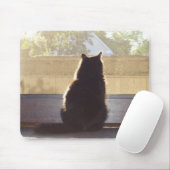 あなたのスクリーンを1日中凝視 マウスパッド (マウス)