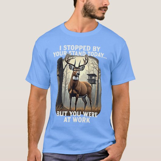 あなたのスタンド今日は仕事中でした H Tシャツ (正面)