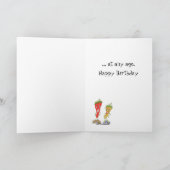 あなたのスティルホットペッパー誕生日カード カード (内部)