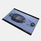 あなたのステップを見て下さい ドアマット (アングル)