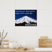 あなたのステップを見なさい：最初の1つは居心地の良い(L) ポスター (キッチン)