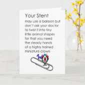 あなたのステントおもしろいAはすぐに良い詩を取得 カード (黄色い花)