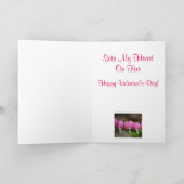 あなたのスマイルのバレンタインカード シーズンカード (内部)