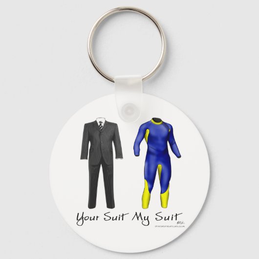 あなたのスーツ私のキーチェーン キーホルダー (正面)