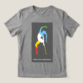 あなたのスーパーパワーは何ですか?障害者プライド月間 トライブレンドTシャツ