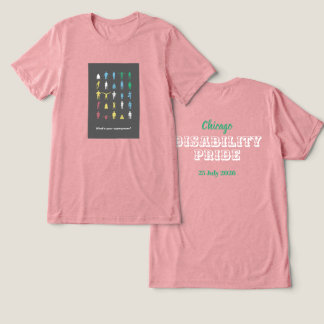 あなたのスーパーパワーは何ですか?障害者プライド月間 トライブレンドTシャツ