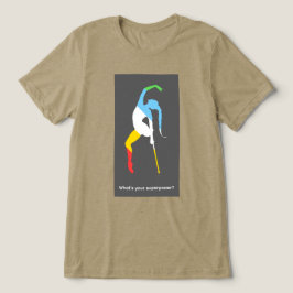 あなたのスーパーパワーは何ですか?障害者プライド月間 トライブレンドTシャツ