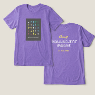 あなたのスーパーパワーは何ですか?障害者プライド月間 トライブレンドTシャツ