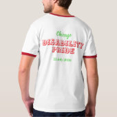 あなたのスーパーパワーは何ですか?障害者プライド月間 Tシャツ (裏面フル)