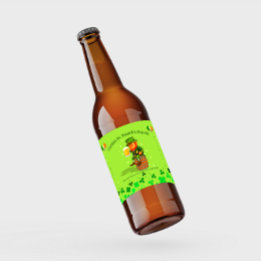 あなたのセントパトリックデーのエールビールをカスタマイズ ビールラベル