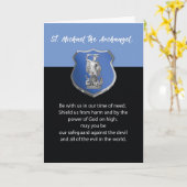 あなたのセントマイケルの大天使の祈りの言葉の考えること カード (黄色い花)