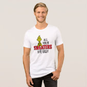 あなたのセーターは全てダサい グリンチ トライブレンドＴシャツ (正面全面)
