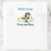 あなたのゼブラを浮かせるものは何でも3 スクエアシール (バッグ)