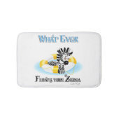 あなたのゼブラを浮かせるものは何でも3 バスマット (正面)