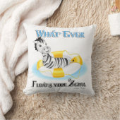 あなたのゼブラを浮かべるものは4 クッション (ブランケット)