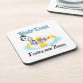 あなたのゼブラを浮かべるものは4 コースター (左側)