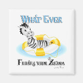 あなたのゼブラを浮かべるものは4 マグネット (正面)