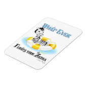 あなたのゼブラを浮かべるものは4 マグネット (左側)