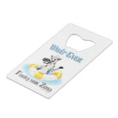 あなたのゼブラを浮かべるものは クレジットカード栓抜き (裏面アングル)