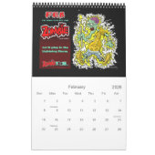 あなたのゾンビのカレンダーとするべき2015年のおもしろいの事 カレンダー (2月 2026)