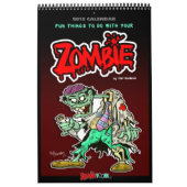 あなたのゾンビのカレンダーとするべき2015年のおもしろいの事 カレンダー (カバー)