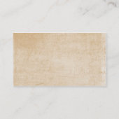 あなたのタイプライターの名刺をカスタマイズして下さい 名刺 (裏面)