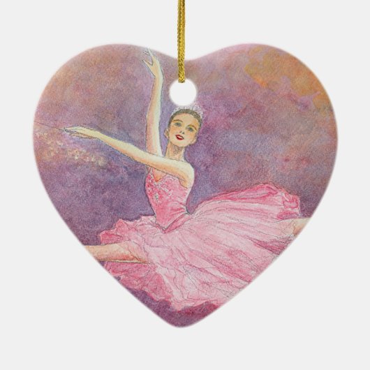 あなたのダンサーの最初くるみ割りのオーナメント セラミックオーナメント (裏面)