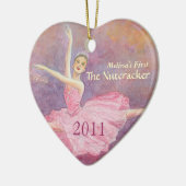あなたのダンサーの最初くるみ割りのオーナメント セラミックオーナメント (左)