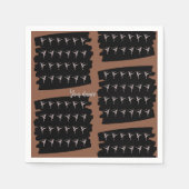 あなたのダンス スタンダードカクテルナプキン (正面)