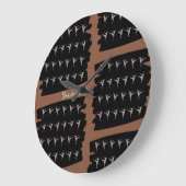 あなたのダンス ラージ壁時計 (傾斜)