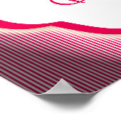 あなたのダーリング作家のスローガン文芸 ポスター (角)