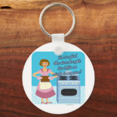 あなたのチェアチンブラウニーズスナルキーハウスワイフ キーホルダー (正面)